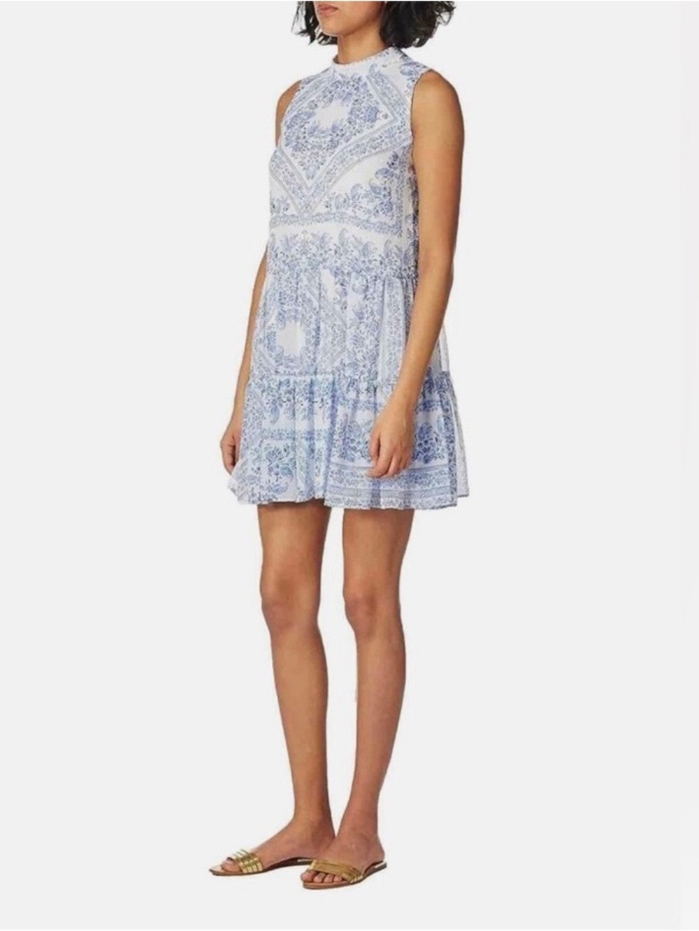 Calvin Klein Mock Neck Dress